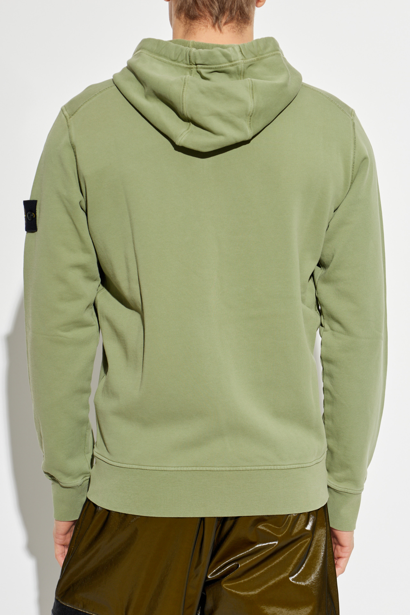 STONE  パーカー カーキ　Ｓ STONE ISLAND（ストーン アイランド） NASLAN LIGHT WATRO PARKER ナス